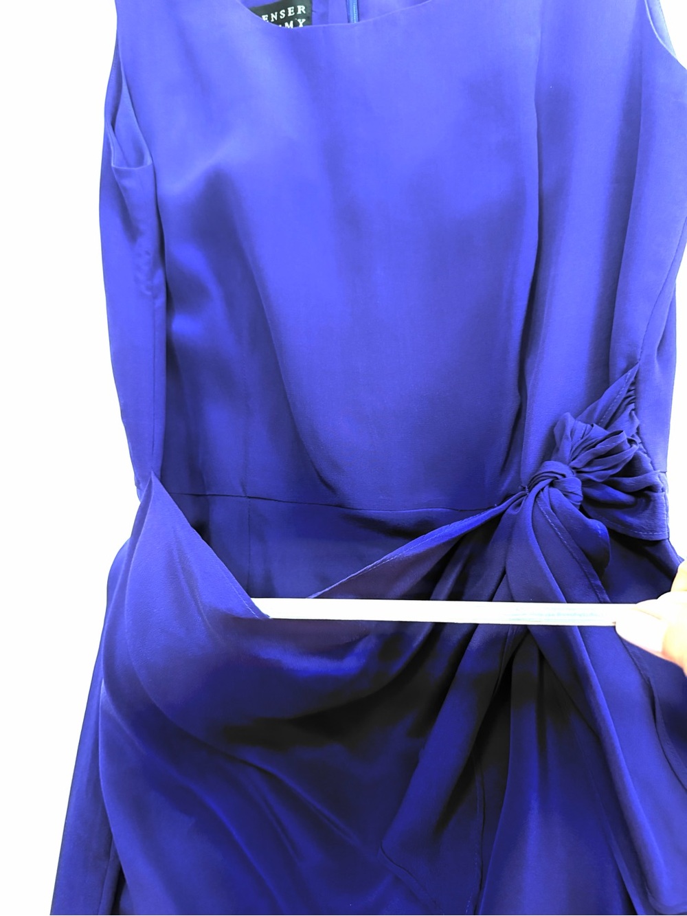 Spenser Jeremy Purple Silk Sheath Sleeveless Column Tank Dress Size 4 Maxi Soft - Picture 7 of 15